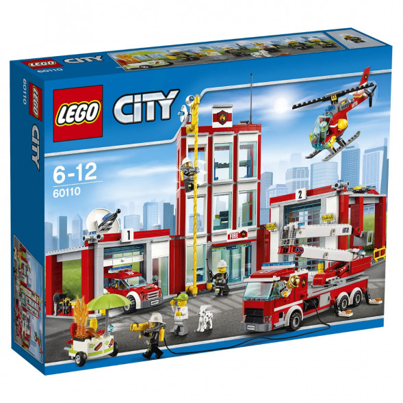 Конструктор LEGO City 60110 Пожарная часть в Нижневартовске