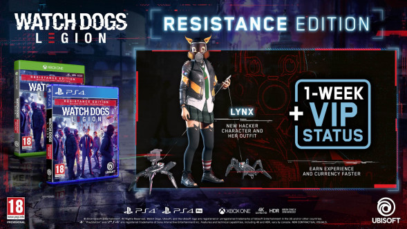 Игра Watch Dogs: Legion. Resistance Edition [PS4, русская версия] в Нижневартовске