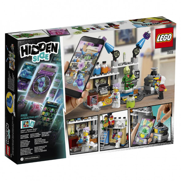 Конструктор LEGO Hidden Side 70418 Лаборатория призраков в Нижневартовске