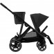 Детская коляска Cybex Gazelle S BLK Moon Black с корзиной и дождевиком в Нижневартовске