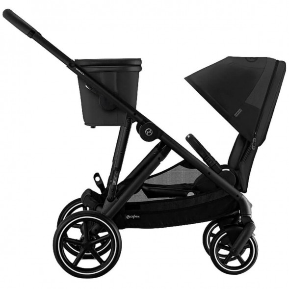 Детская коляска Cybex Gazelle S BLK Moon Black с корзиной и дождевиком в Нижневартовске