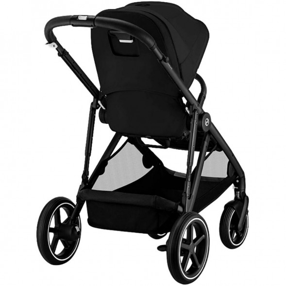 Детская коляска Cybex Gazelle S BLK Moon Black с корзиной и дождевиком в Нижневартовске
