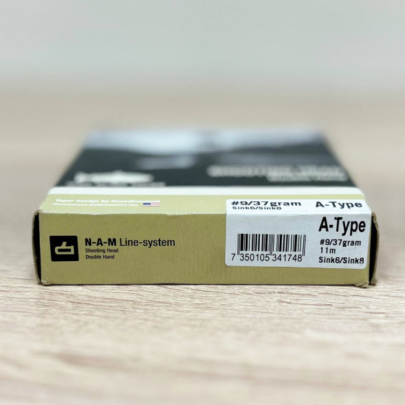 Рыболовная леска N-A-M Line System Shooting Head #9/37gram Sink6-Sink8 A-Type в Нижневартовске