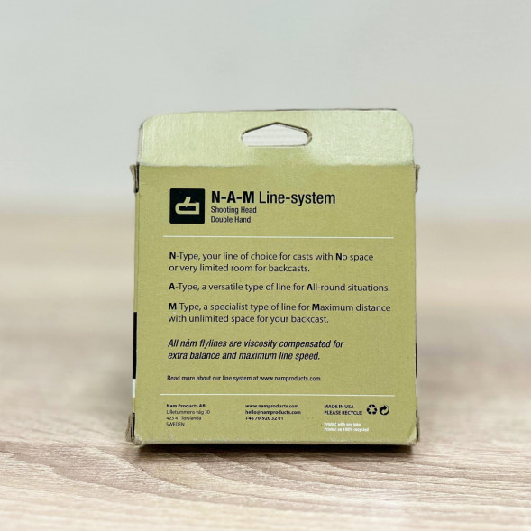 Рыболовная леска N-A-M Line System Shooting Head #9/37gram Sink6-Sink8 A-Type в Нижневартовске