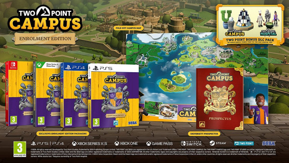 Игра Two Point Campus. Enrolment Edition [PS4, английская версия] в Нижневартовске