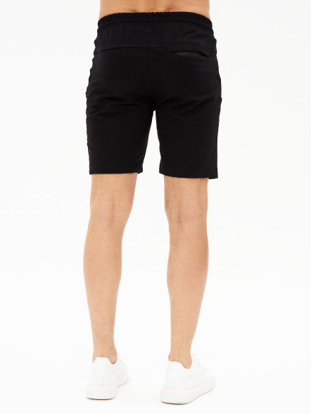 Шорты мужские трикотажные, черный, M в Нижневартовске