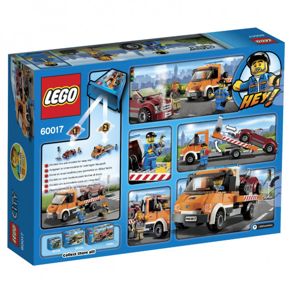 Конструктор LEGO City 60017 Эвакуатор в Нижневартовске