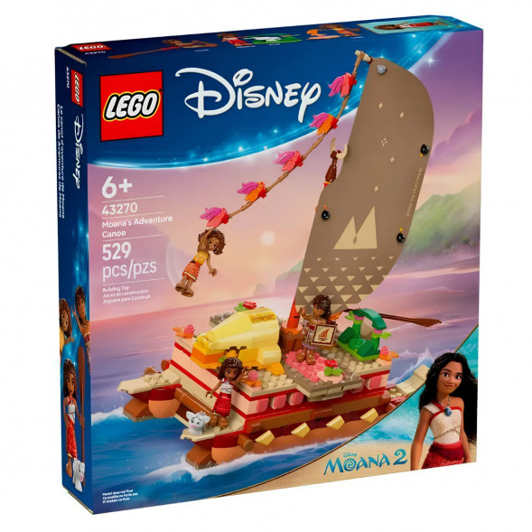 Конструктор LEGO Disney 43270 Моана: приключение на каноэ в Нижневартовске