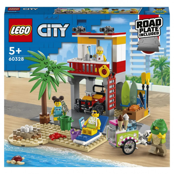 Конструктор LEGO City 60328 Пост спасателей на пляже в Нижневартовске