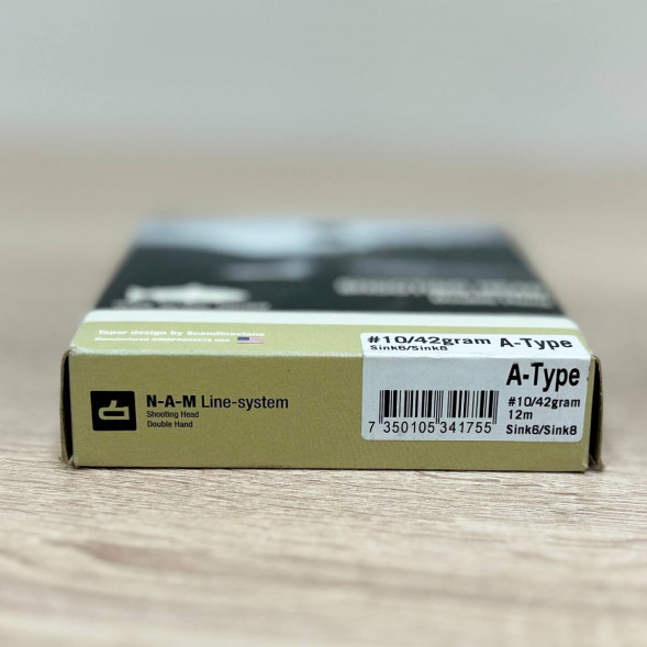 Рыболовная леска N-A-M Line System Shooting Head #10/42gram Sink6-Sink8 A-Type в Нижневартовске