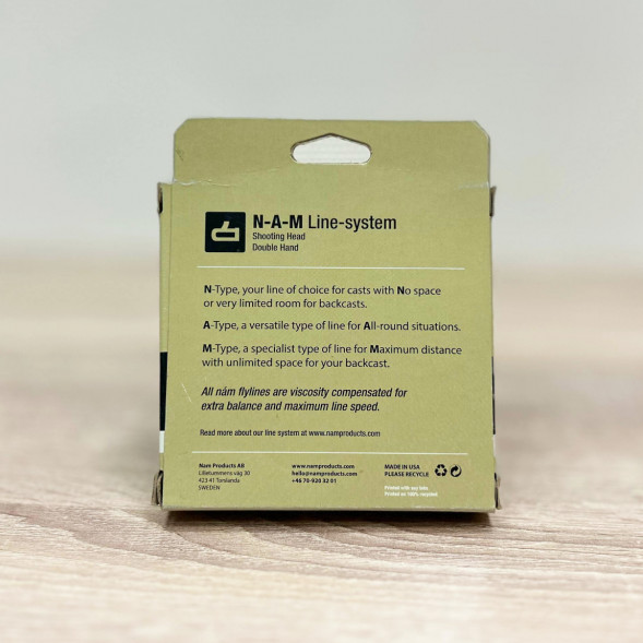 Рыболовная леска N-A-M Line System Shooting Head #10/42gram Sink6-Sink8 A-Type в Нижневартовске