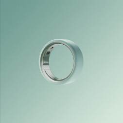 Умное кольцо Oura Ring 4 Ceramic (размер 12), Морской прилив/Tide