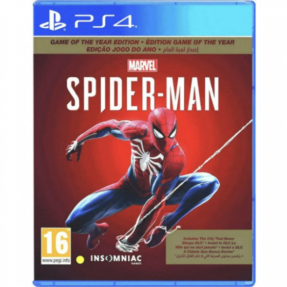 Игра MARVEL Человек-Паук. Game of the Year Edition [PS4, русская версия] в Нижневартовске