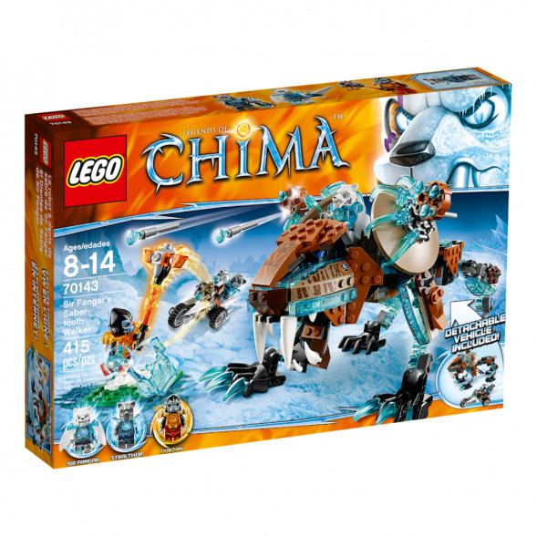 Конструктор LEGO Legends of Chima 70143 Саблезубый шагающий робот Сэра Фангара в Нижневартовске