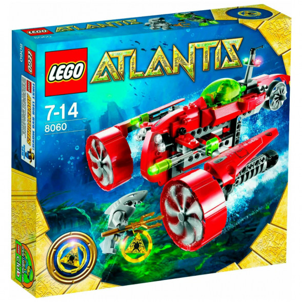 Конструктор LEGO Atlantis 8060 Субмарина Тайфун Турбо в Нижневартовске