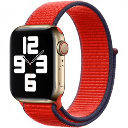 Ремешок для Apple Watch 44mm (PRODUCT)RED Sport Loop (MG463ZM/A), красный