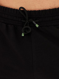 Шорты мужские трикотажные, черный, XL