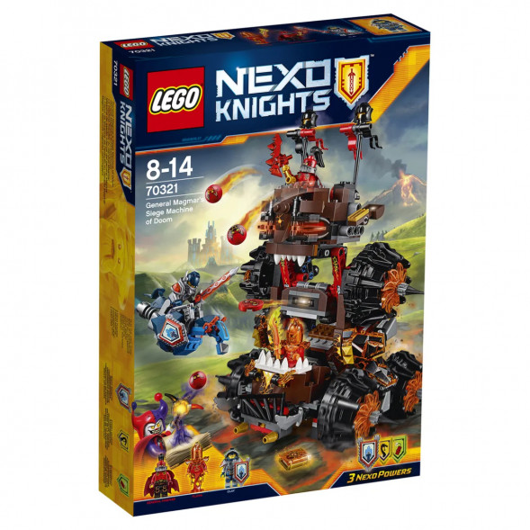 Конструктор LEGO Nexo Knights 70321 Роковое наступление Генерала Магмара в Нижневартовске