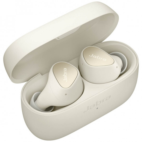 Беспроводные наушники Jabra Elite 4, Light Beige в Нижневартовске