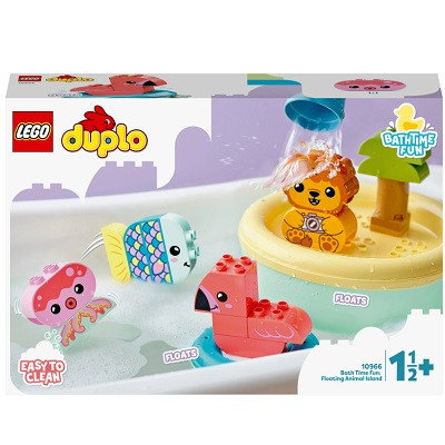 Конструктор LEGO DUPLO Creative Play 10966 Приключения в ванной: плавучий остров для зверей в Нижневартовске