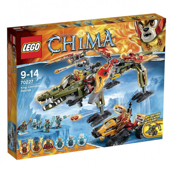 Конструктор LEGO Legends of Chima 70227 Спасение короля Кроми в Нижневартовске