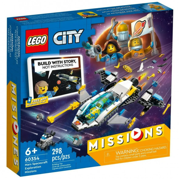 Конструктор LEGO City 60354 Космическая миссия для исследования Марса в Нижневартовске