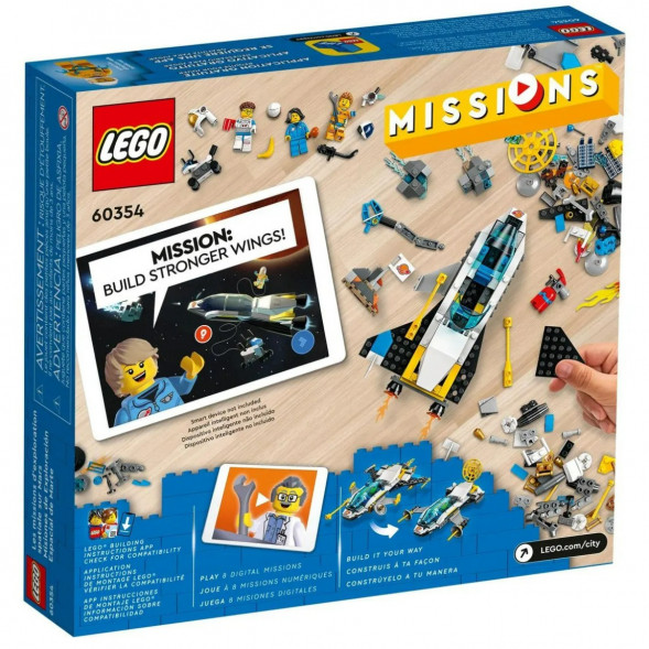 Конструктор LEGO City 60354 Космическая миссия для исследования Марса в Нижневартовске