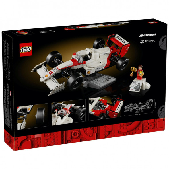 Конструктор LEGO Коллекционные наборы 10330 McLaren F1 MP4/4 и Айртон Сенна в Нижневартовске