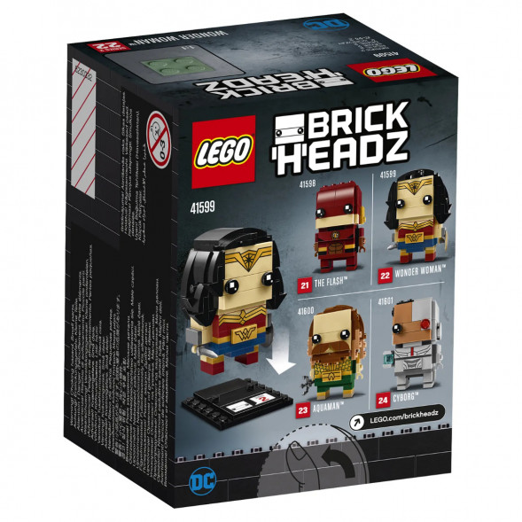 Конструктор LEGO BrickHeadz 41599 Чудо-женщина  в Нижневартовске