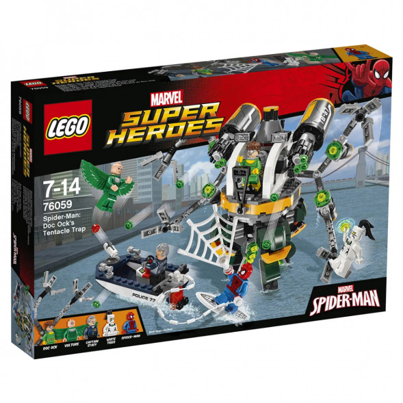 Конструктор LEGO Super Heroes 76059 Человек-паук: в ловушке Доктора Осьминога в Нижневартовске