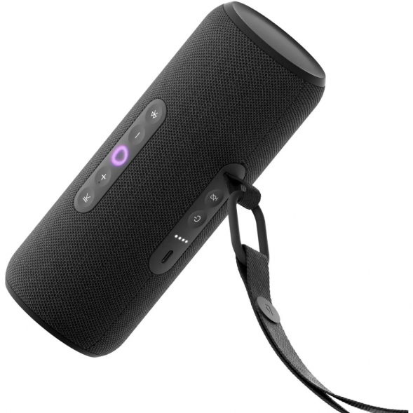 Умная портативная колонка Яндекс Станция Стрит с Алисой, черный в Нижневартовске