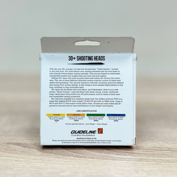 Рыболовная леска Guideline Power Taper 3D+ #37781 9/10 DH, Blue в Нижневартовске