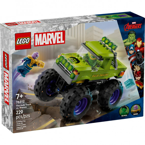 Конструктор LEGO Super Heroes 76312 Халк на внедорожнике против Таноса в Нижневартовске