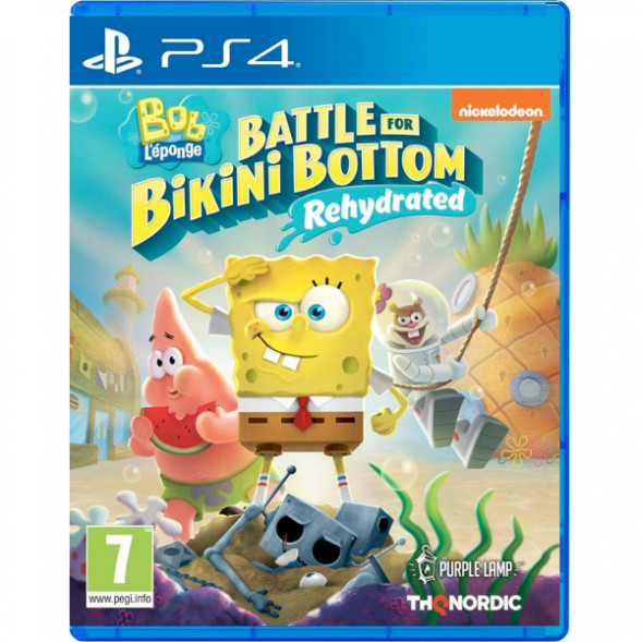 Игра SpongeBob SquarePants: Battle For Bikini Bottom - Rehydrated [PS4, русские субтитры] в Нижневартовске