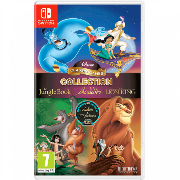 Игра Disney Classic Games: Jungle Book, Aladdin and The Lion King [Nintendo Switch, английская версия] в Нижневартовске