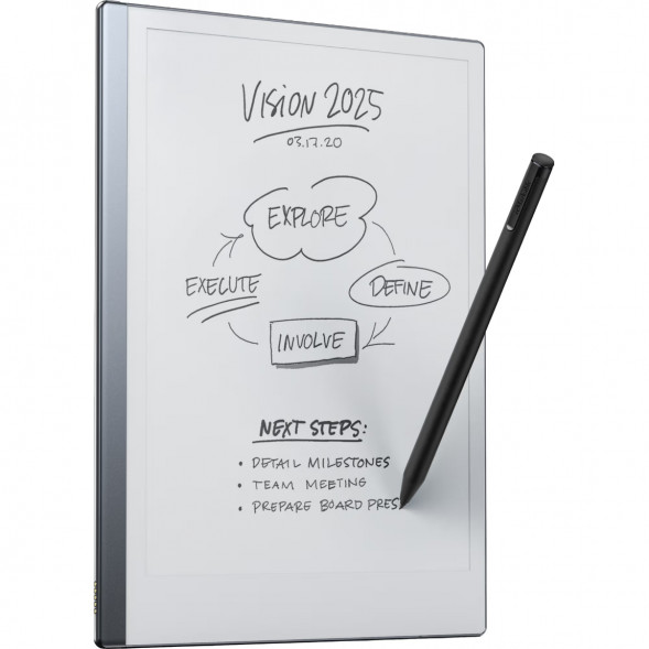 Графический планшет reMarkable 2 со стилусом Marker Plus и чехлом Book Folio черный (RM115) в Нижневартовске