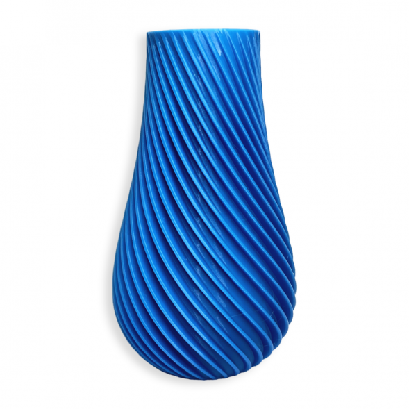 Ваза для сухоцветов HatRom Spiral, синий в Нижневартовске