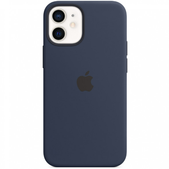 Силиконовый чехол MаgSafe для Apрle iPhone 12 mini, Deep Navy в Нижневартовске