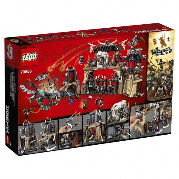 Конструктор LEGO Ninjago 70655 Пещера драконов в Нижневартовске