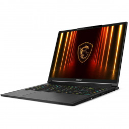 Ноутбук игровой MSI Stealth 16 AI A2HWFG-086XRU (16", Intel Core Ultra 7, 32ГБ, 1ТБ SSD, RTX 5060, FreeDOS), черный