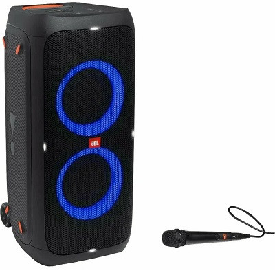 Портативная акустика JBL Partybox 310 + микрофон, 240 Вт, black в Нижневартовске