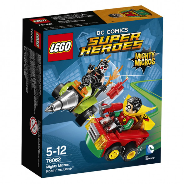Конструктор LEGO Super Heroes 76062 Робин против Бэйна в Нижневартовске