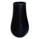 Ваза для сухоцветов HatRom Spiral, чёрный в Нижневартовске