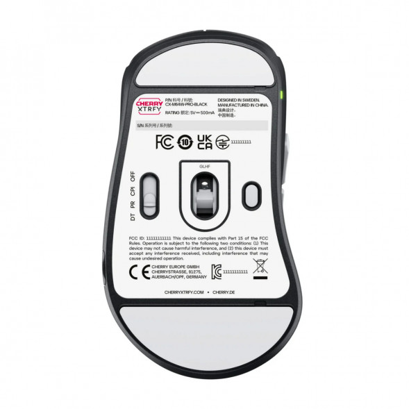 Беспроводная мышь CHERRY XTRFY M64 Pro Wireless, Black в Нижневартовске