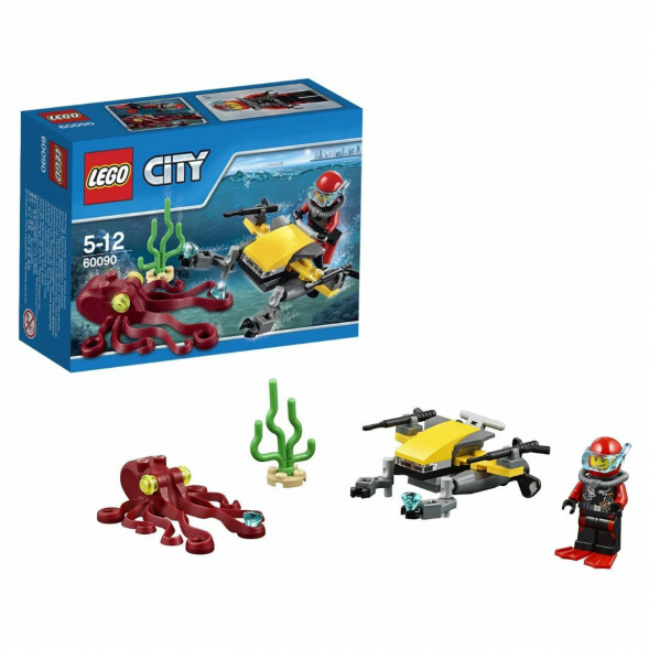 Конструктор LEGO City Deep Sea Explorers 60090 Глубоководный скутер в Нижневартовске