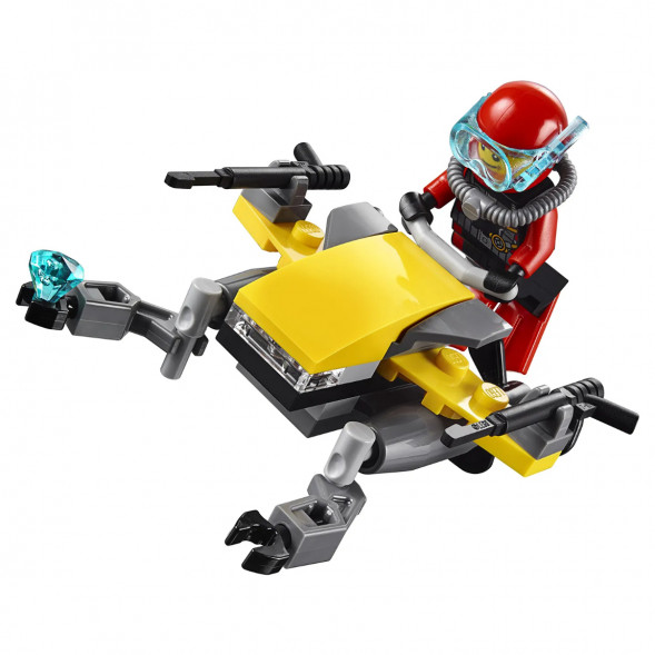 Конструктор LEGO City Deep Sea Explorers 60090 Глубоководный скутер в Нижневартовске