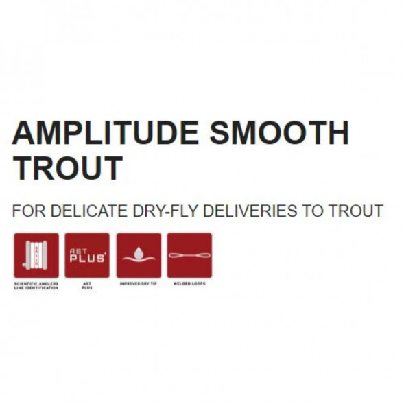 Нахлыстовый шнур Scientific Anglers Amplitude Smooth Trout WF-6-F 131407 в Нижневартовске