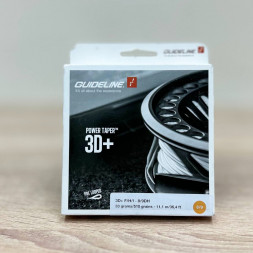 Рыболовная леска Guideline Power Taper 3D+ #37761 8/9 DH, Yellow