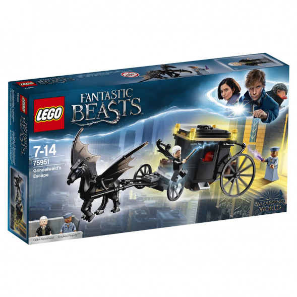 Конструктор LEGO Harry Potter 75951 Побег Грин-де-Вальда в Нижневартовске