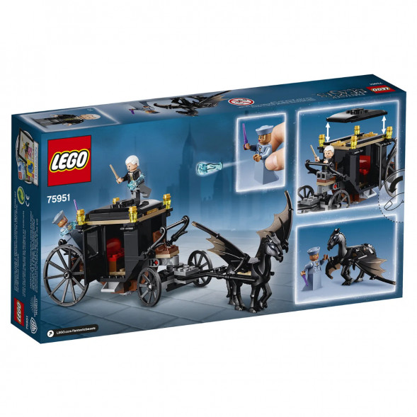 Конструктор LEGO Harry Potter 75951 Побег Грин-де-Вальда в Нижневартовске